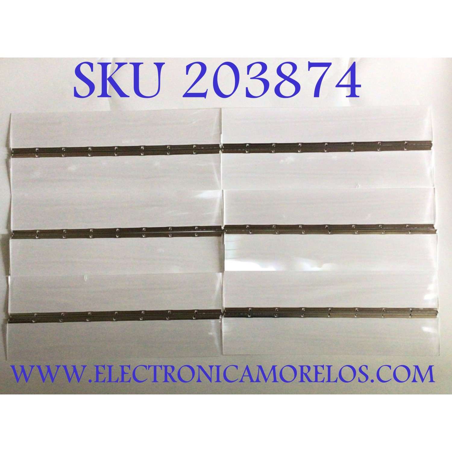 KIT DE LEDS PARA TV LG ( 30 PZ ) / NUMERO DE PARTE MGJ620819 01 / MGJ62081901 / MGJ620820 01 / LSEG72 / HHSF1N / PANEL LE85M55T240V5 / MODELO 55LE8500-UA.AUSWLJR / 55LE8500-UA 